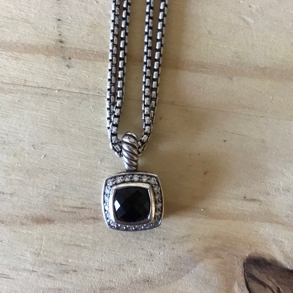 17” David Yurman double strand necklace